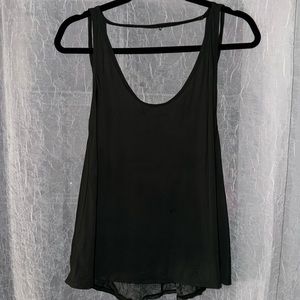 Green Open Back Lulu Tank